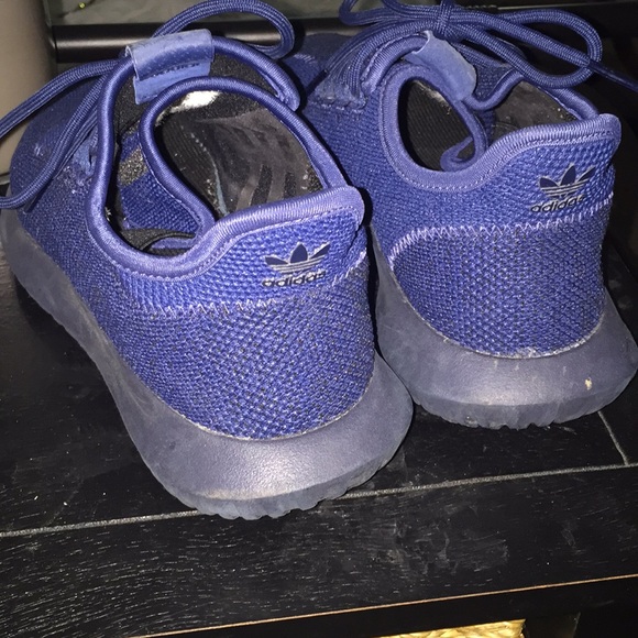 Midnight Blue Tubular Adidas Shadow - Picture 6 of 7